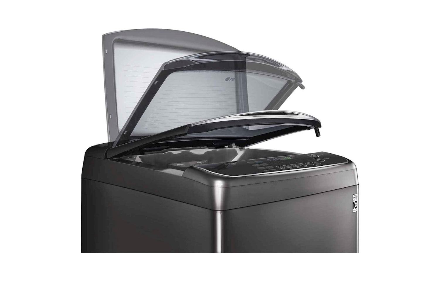 LG  Washer Top Load Washing Machine Smart Inverter 14 Kg Stanless Steel- T1466NEHT2B