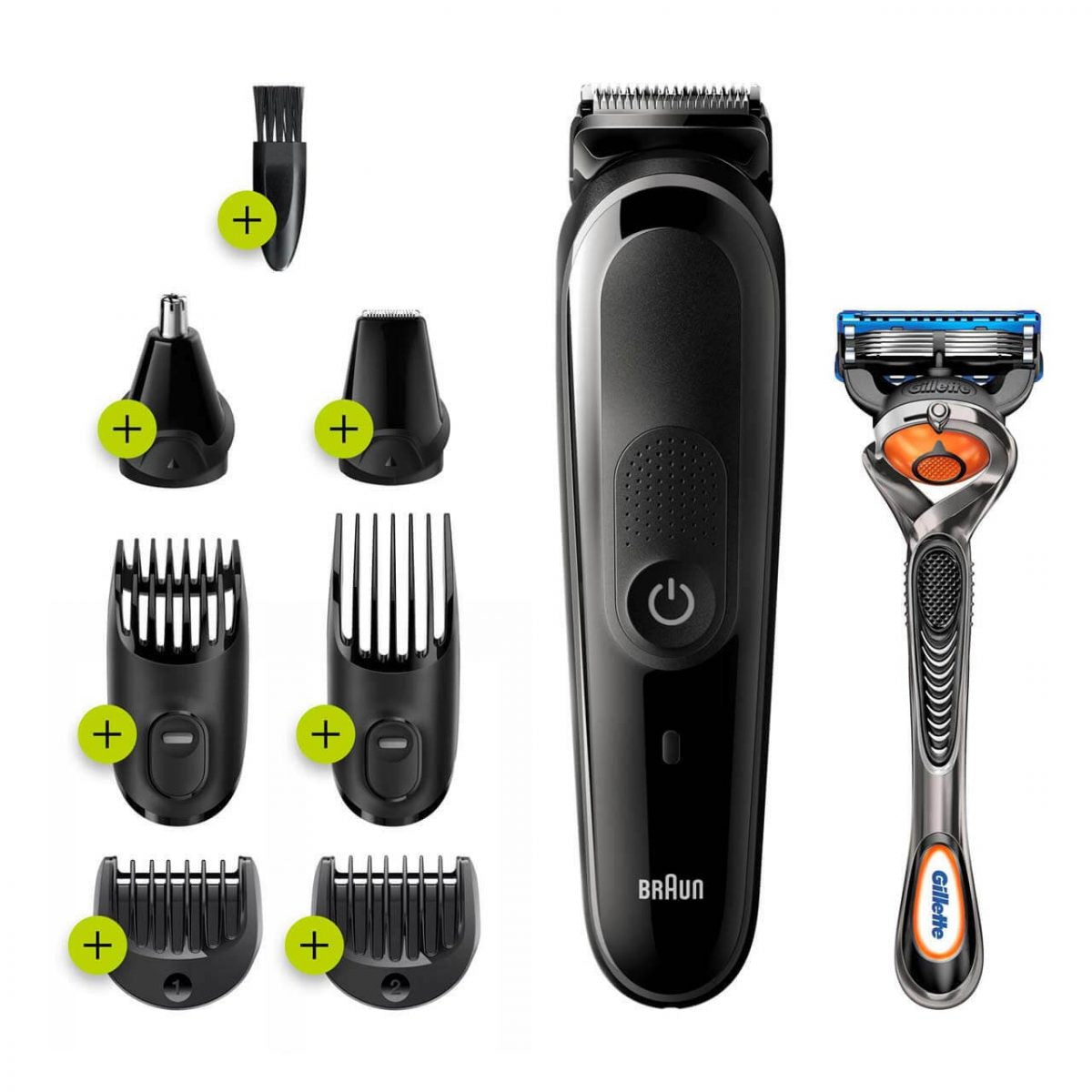 Braun All-in-One trimmer 5 for Face, Hair, and Body