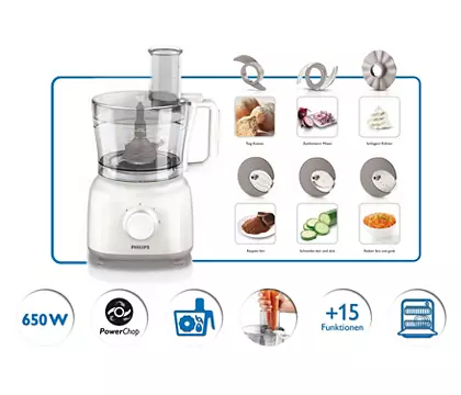 Philips Daily Collection Food Processor 650w
