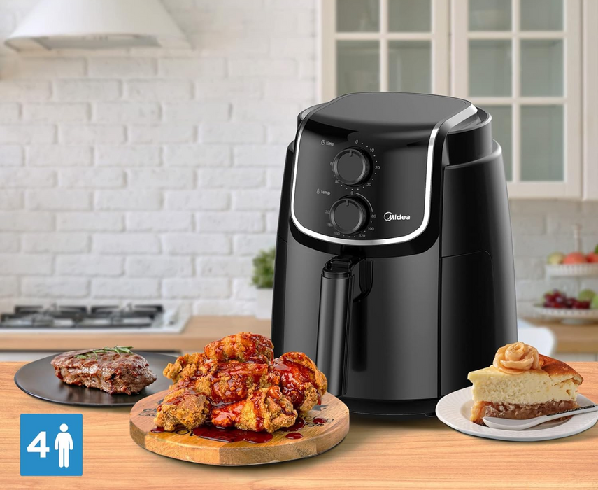 Midea 4.6 Ltr Air Fryer 1500W with Dual Cyclone Rapid