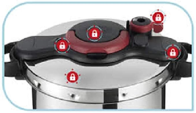 Tefal Pressure Cooker Clipsominut Easy 9L