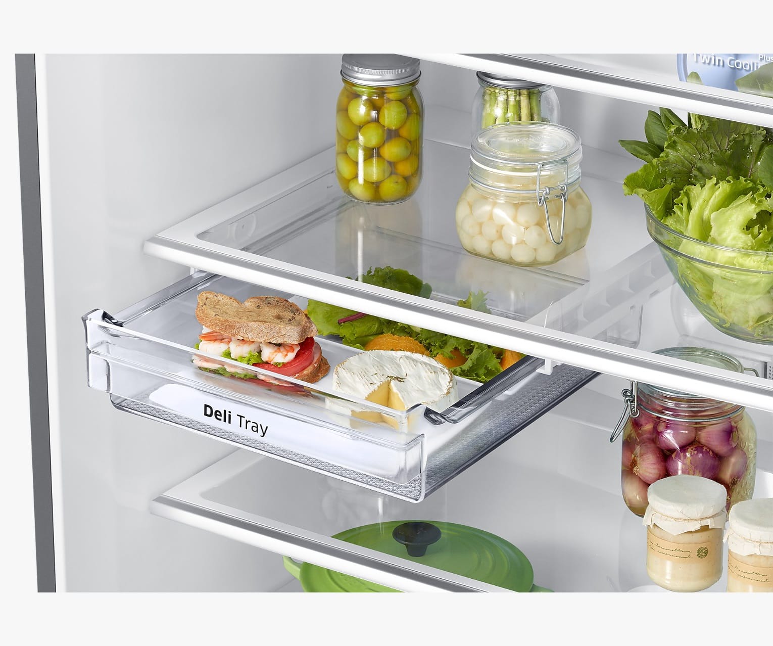 Samsung Refrigerator Top Mounted Freezer With Water Dispenser , Inverter, RT62K7160SL/LV