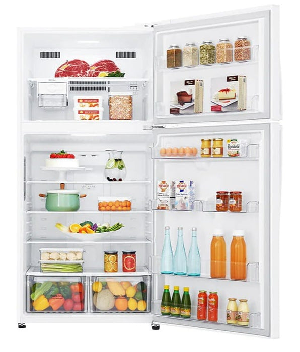 LG  Refrigerator 29Ft Linear Compressor White
