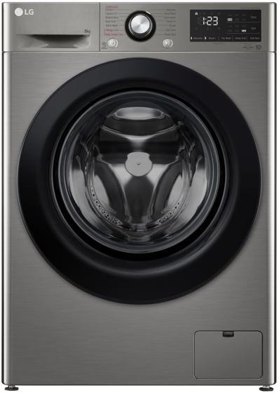 LG  Front Load Washing Machine Direct Drive Inverter 6 Motion - 9Kg