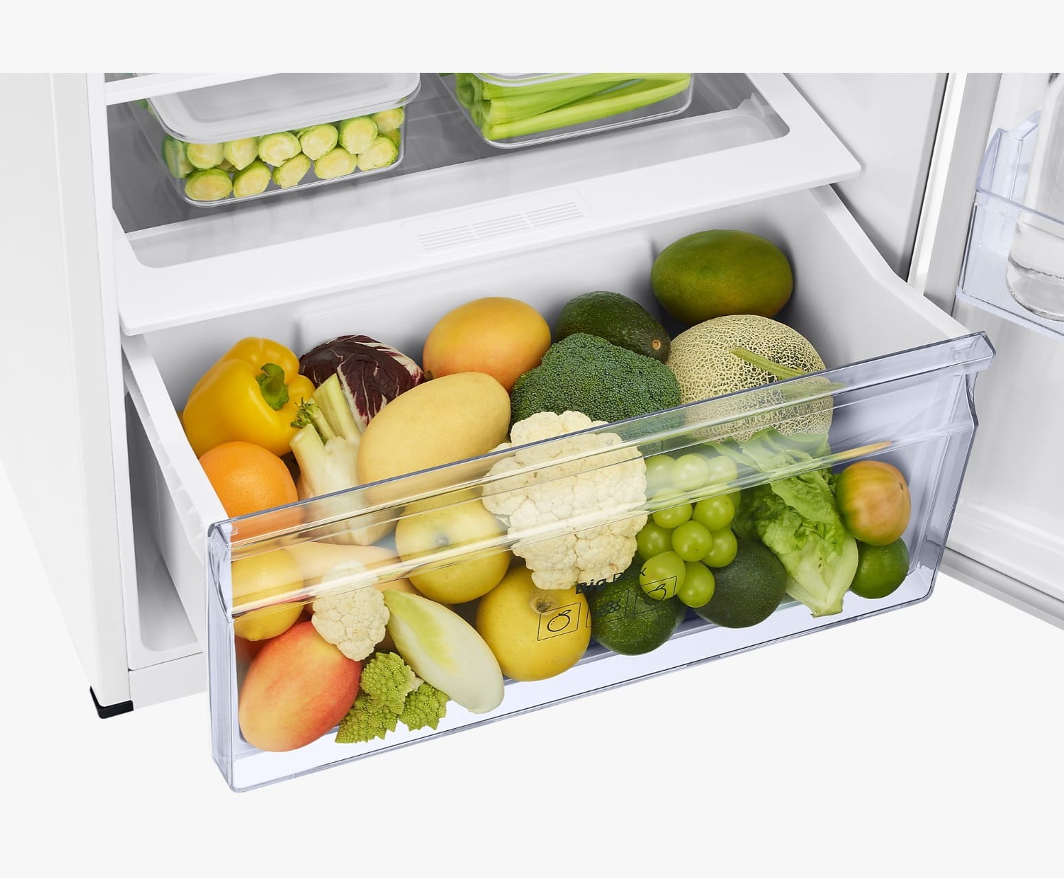 Samsung White Refrigerator Top Mounted Digital Inverter- 385L