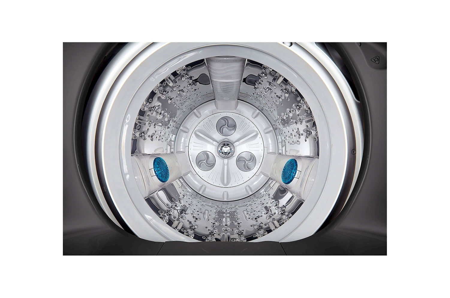 LG  Washer Top Load Washing Machine Smart Inverter 14 Kg Stanless Steel- T1466NEHT2B