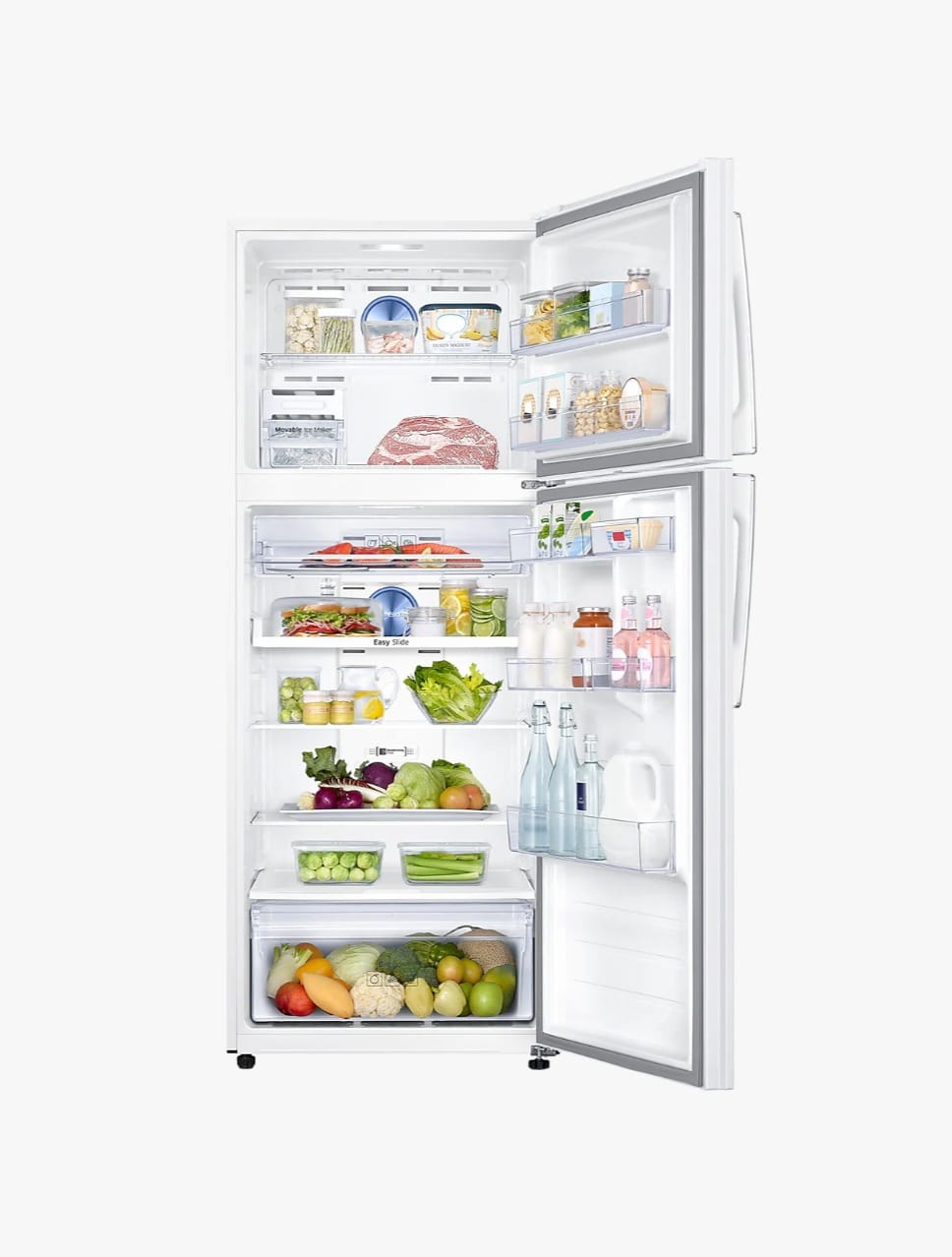 Samsung Refrigerator Top Mounted White, Inverter, RT53H6321WW