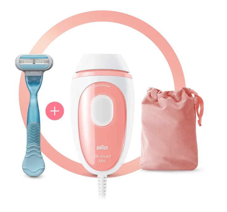 Braun Silk-Expert Mini Hair Removal IPL Pink