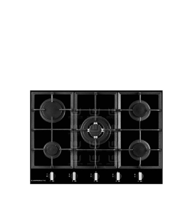 Campomatic Built In Tops 5 Burners Black 70cm