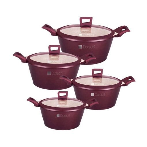 Dorsch Ceramic Cookware Set 4 Pcs, DH-05492