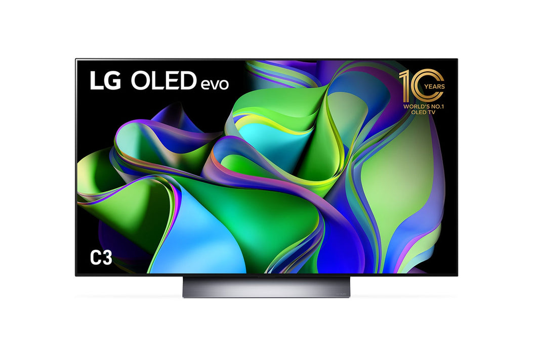 LG  C3 65 Inch Oled Evo Tv With Self Lit Oled Pixels - OLED65C36LA