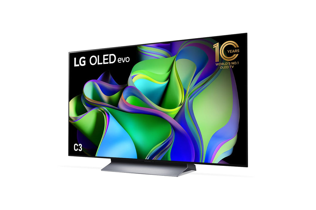 LG  C3 65 Inch Oled Evo Tv With Self Lit Oled Pixels - OLED65C36LA