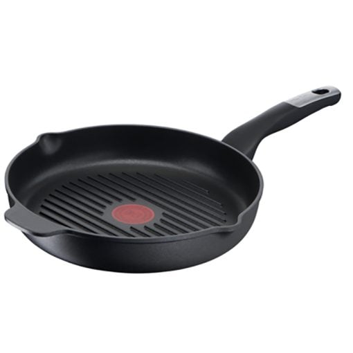 Tefal E2294074 G6 Unlimited Round Grillpan Cast Aluminum 26 cm