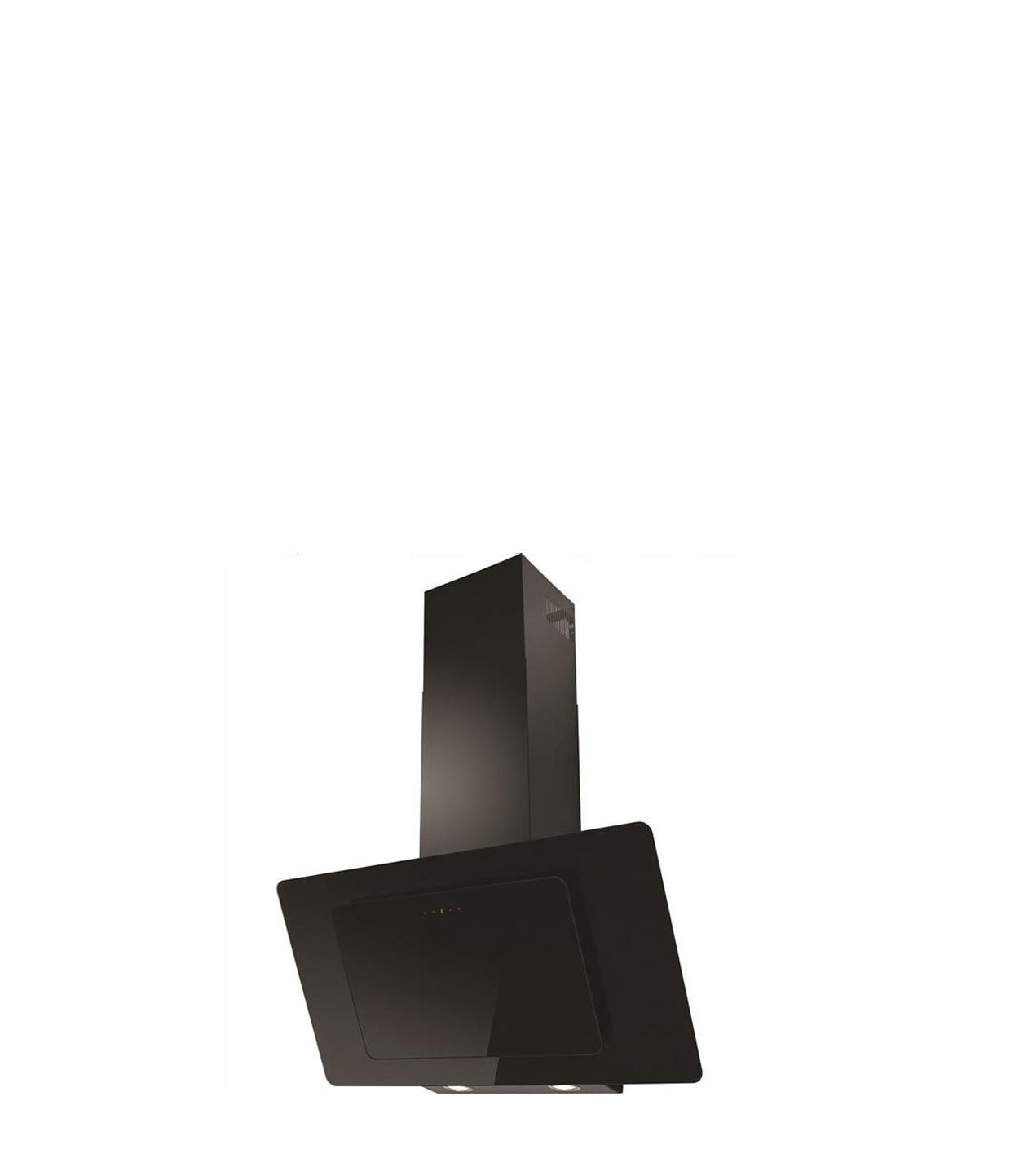 Midea Hood Inclined 90cm Black Tempered Glass