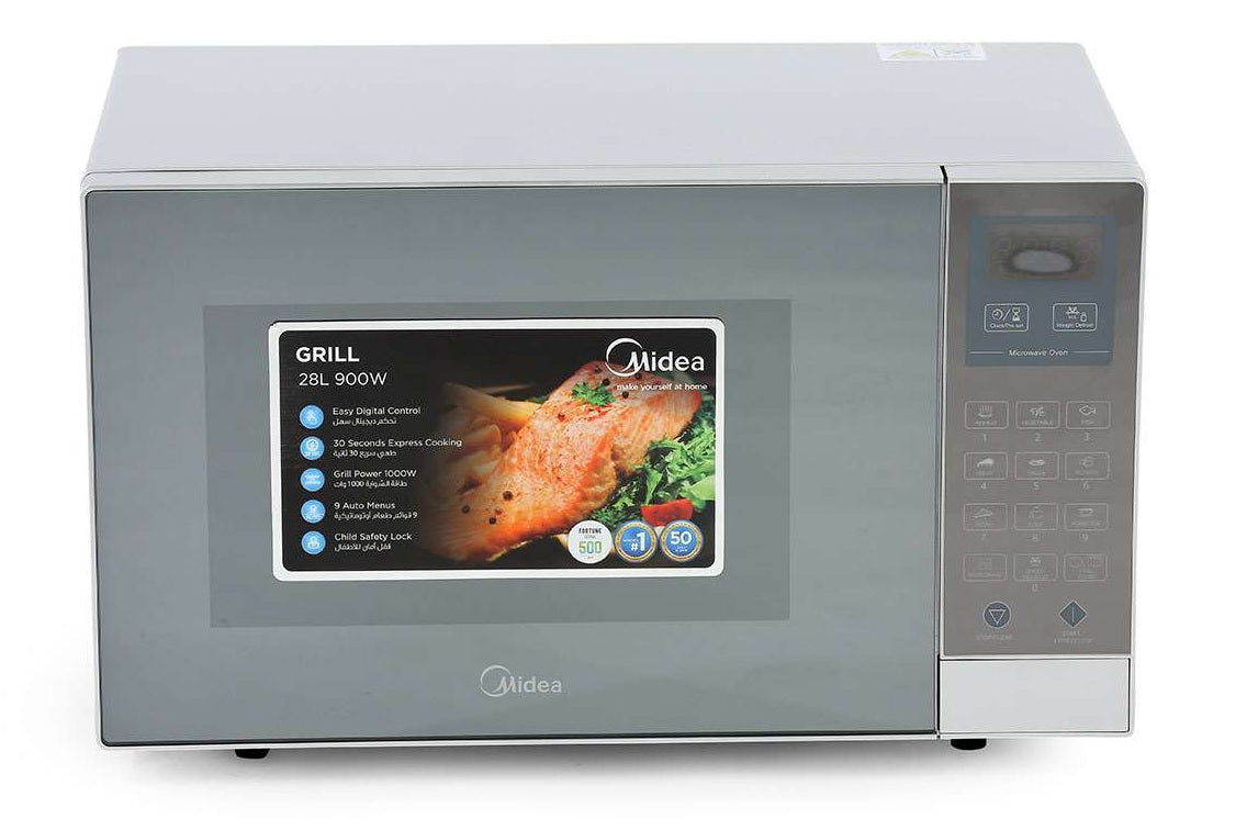 Midea Microwave 28L Silver