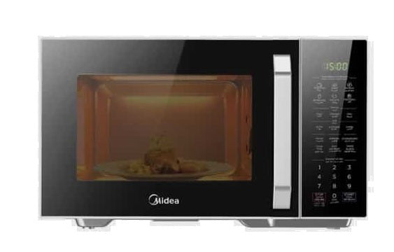 Midea Microwave 30L With Grill Silver