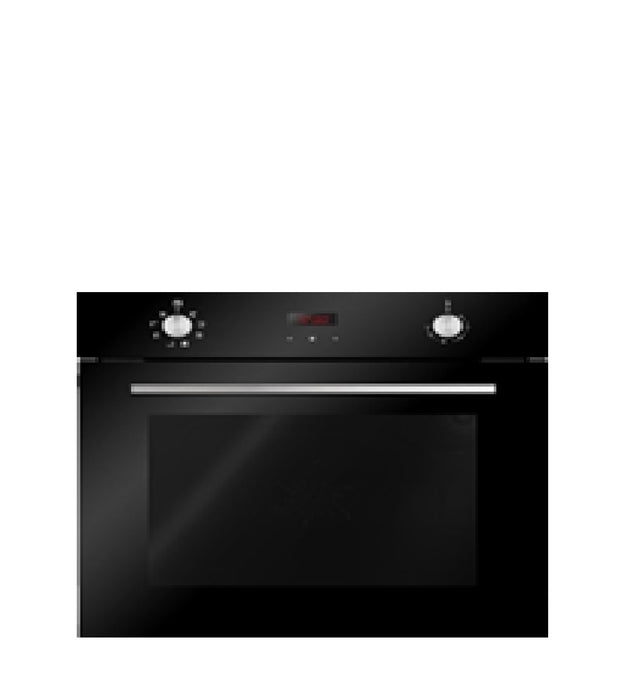 Master Gas Built In Oven Black, 60 Cm, Made in Italy