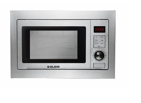 Glem Gas Built in microwave oven-st.steel 25 L, 1000 Watts