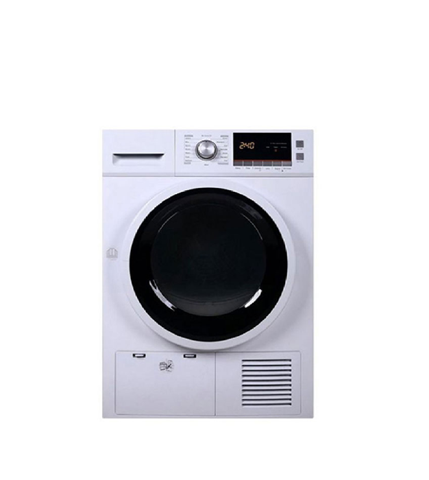 Midea Condenser Dryer MDC100-C01S, 10Kg, Silver
