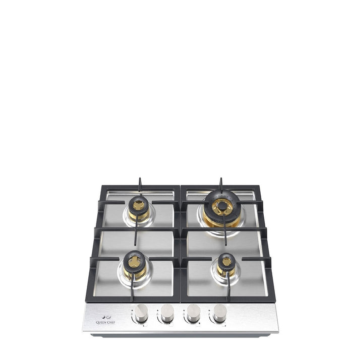 Gas Stove - Stainless Steel - Single Burner - Self-Ignition