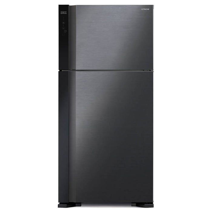Hitachi Refrigerator Black Sliver, Inverter , R-V760PK7K-1-BBK