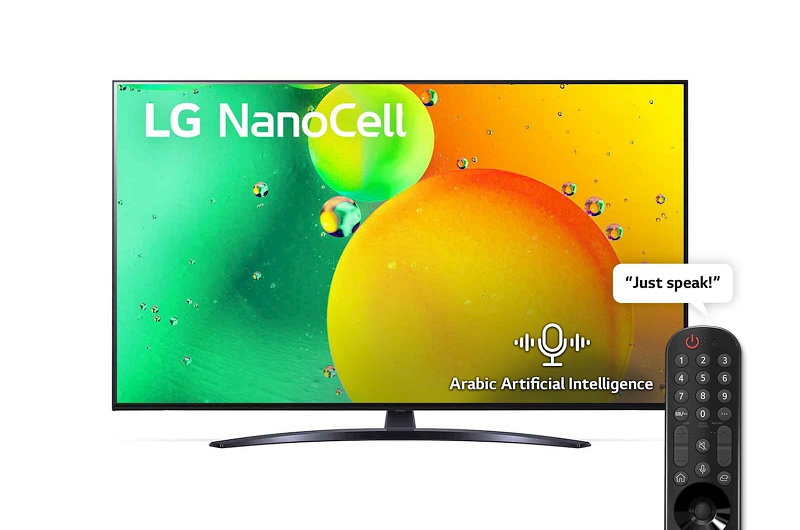 LG  Nanocell 4K Tv 75 Inch Nano796 Series, 4K Active Hdr Webos Smart Thinq Ai-75NANO776