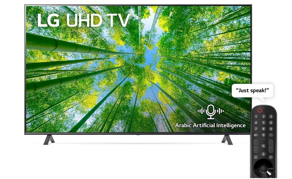 LG  Uhd 4K Tv 75 Inch Uq80006 Series, 4K Active Hdr Webos Smart Thinq Ai-75UQ80006LD