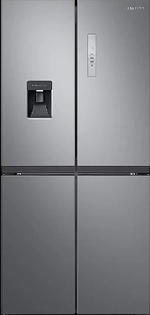 Samsung Refrigerator 4 Doors Silver & Water Dispenser , Inverter RF48A4010M9/LV