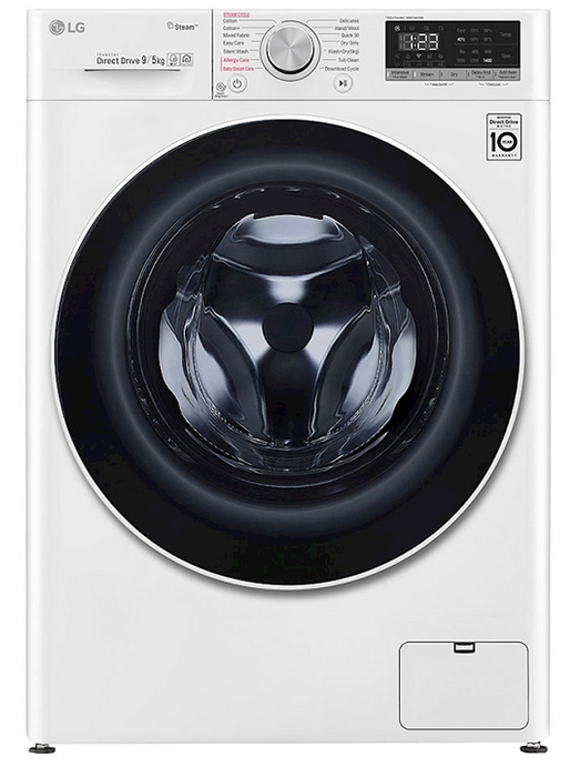 LG  Front Load Washer Dryer Vivace White 1400 Rpm - 9/6Kg