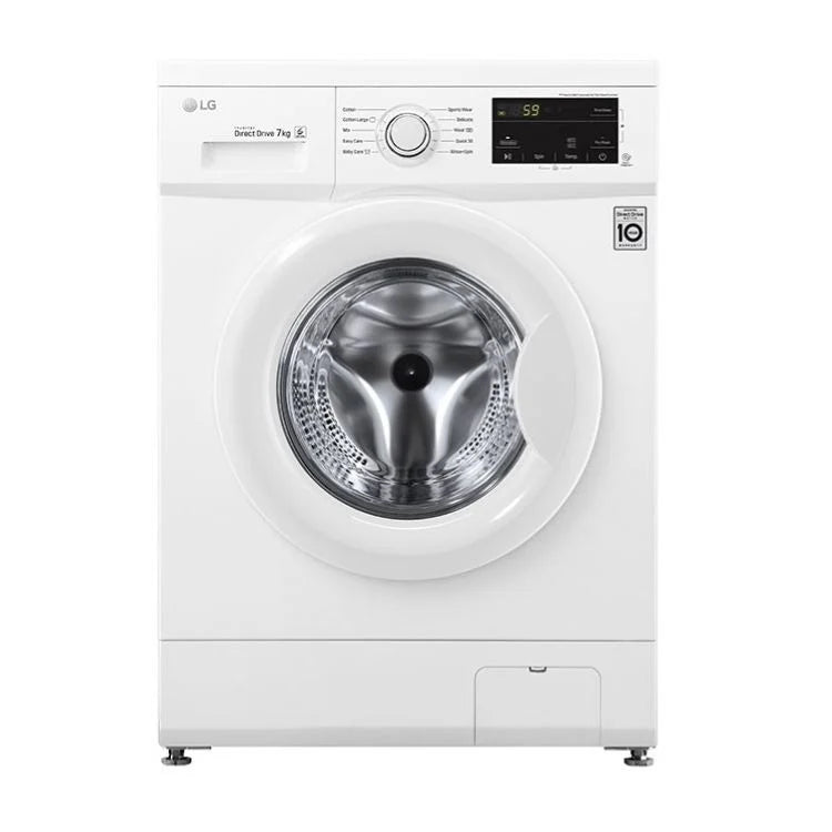 LG Washing Machine 1200RPM White - 8Kg
