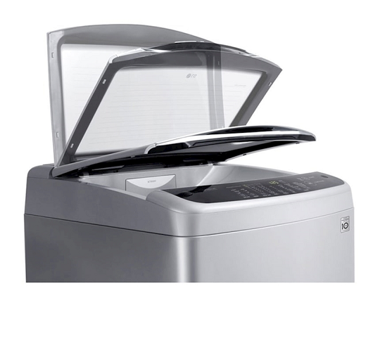 LG  Top Load Washing Machine Inverter 18Kg Smart Inverter Silver-T1966NEFT7