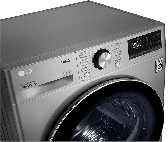 LG  Dryer Dual Inverter Heat Pump  Thinq 9 Kg - RH90V9PV8N