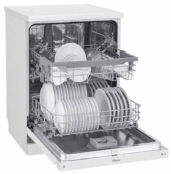 LG  Dishwasher 14 Place Setting White - DFB512FW