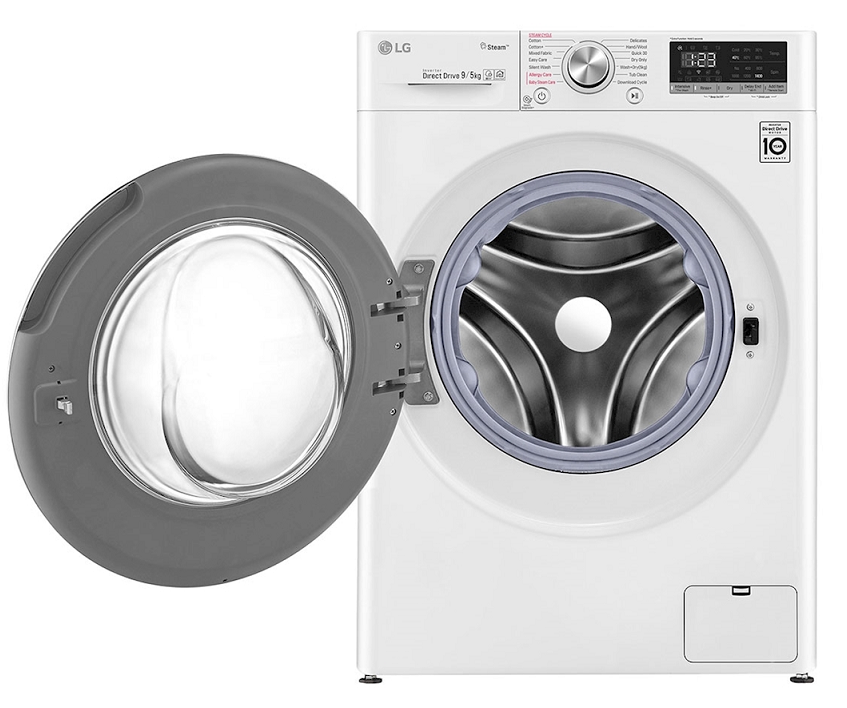 LG  Front Load Washer Dryer Vivace White 1400 Rpm - 9/6Kg