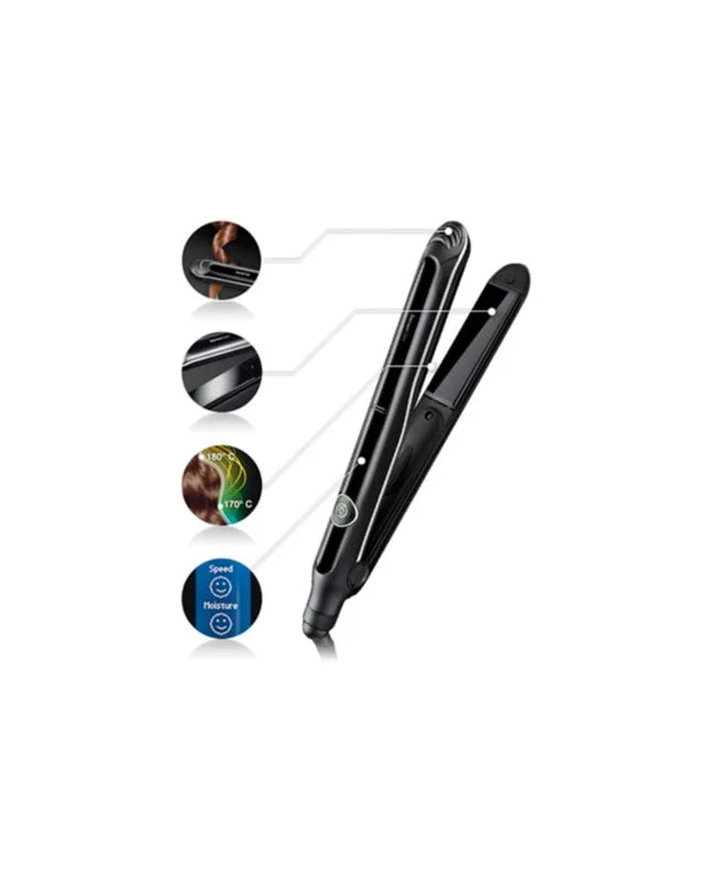 Braun Satin Hair 7 SensoCare Hair Straightener Black