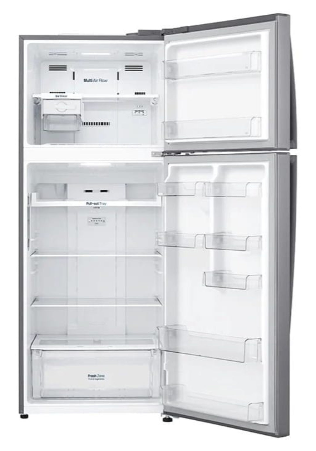 LG Fridge GR-C639HLCL Platinum Silver
