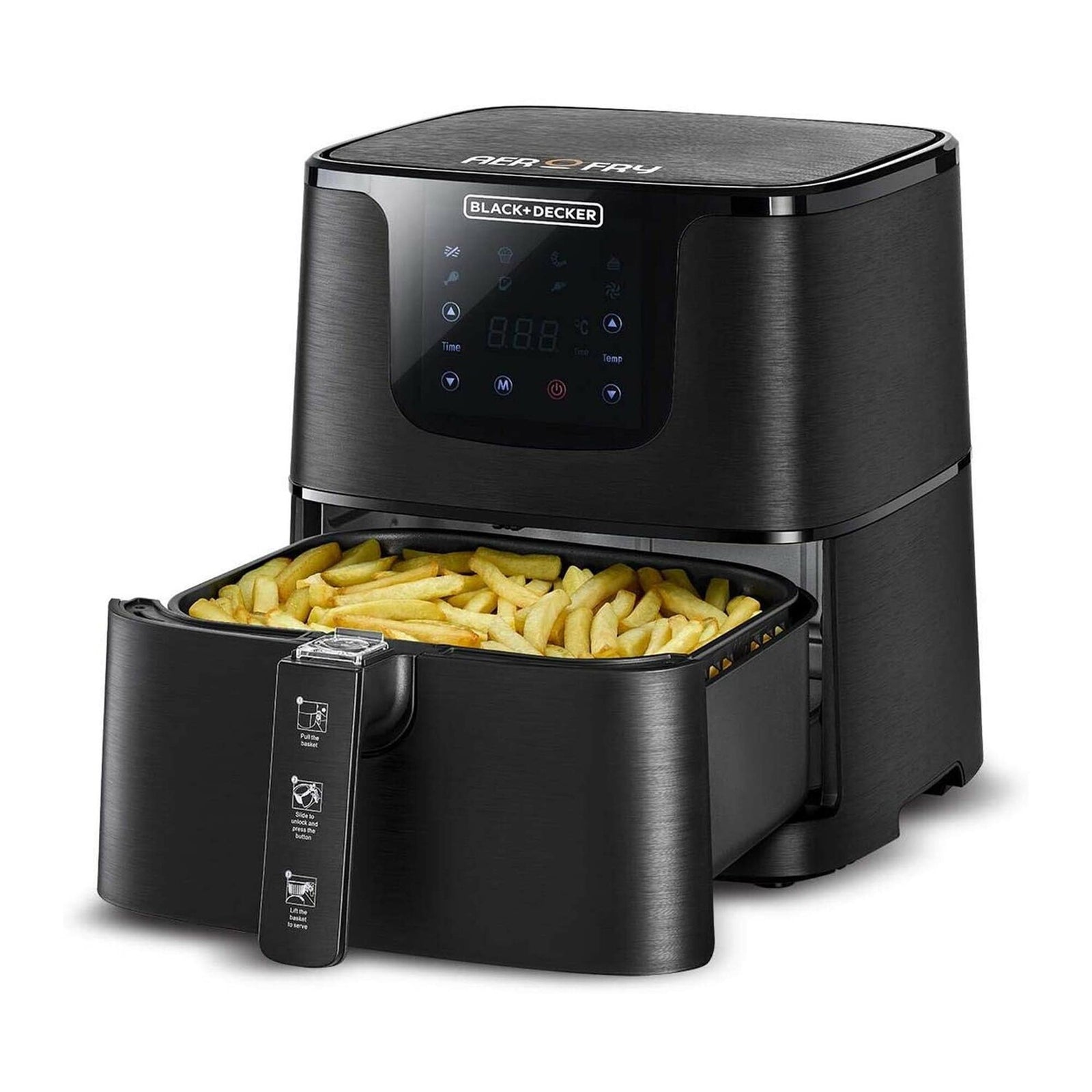 Black & Decker Digital XL Air Fryer, 5.8 Liters | AF700-B5