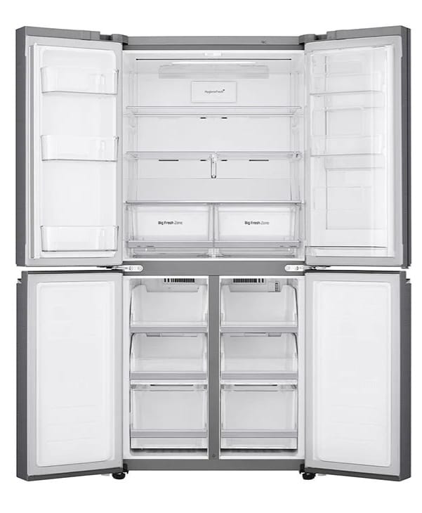LG  Refrigerator 4 Doors 725L Silver -GCB-244PN