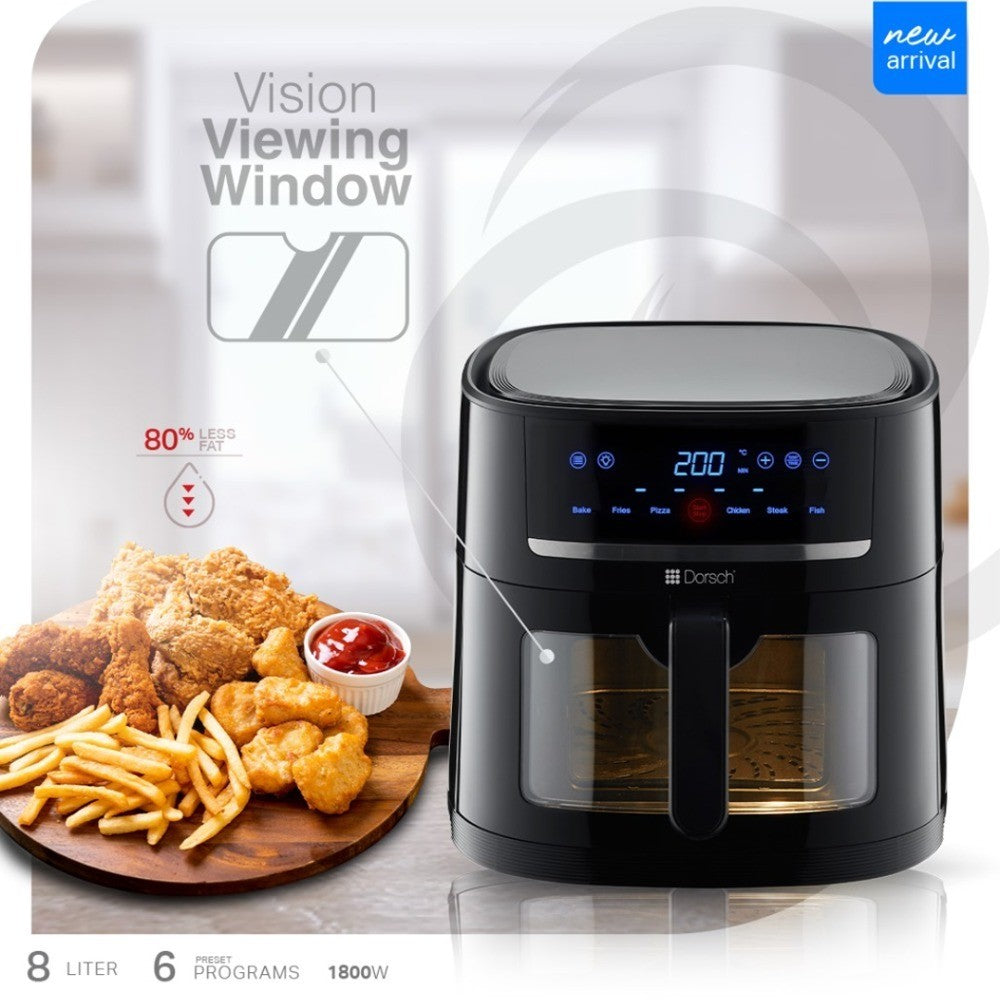 Dorsch 8L Air Fryer Window | DH-07810