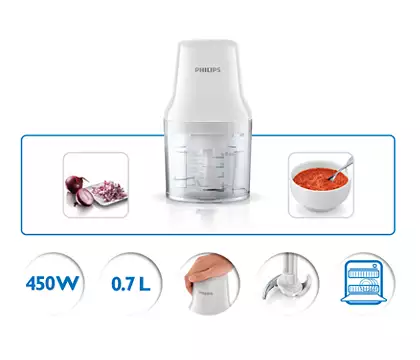 Philips Daily Collection Chopper 450 Watts