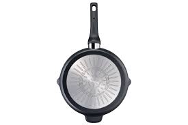 Tefal E2294074 G6 Unlimited Round Grillpan Cast Aluminum 26 cm