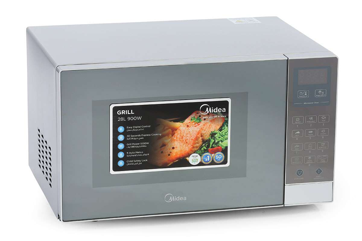 Midea Microwave 28L Silver