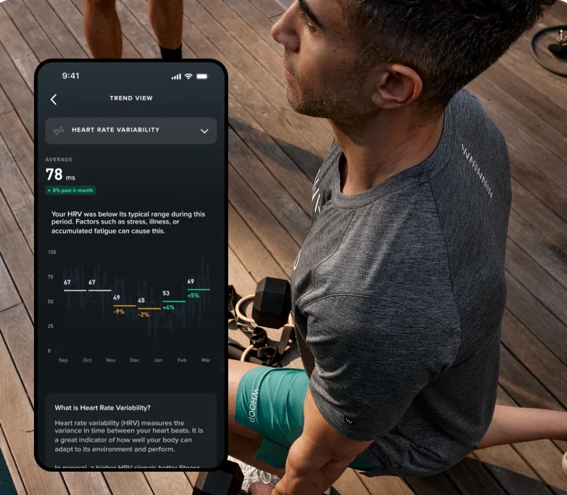 WHOOP Life  Health and Fitness Tracker