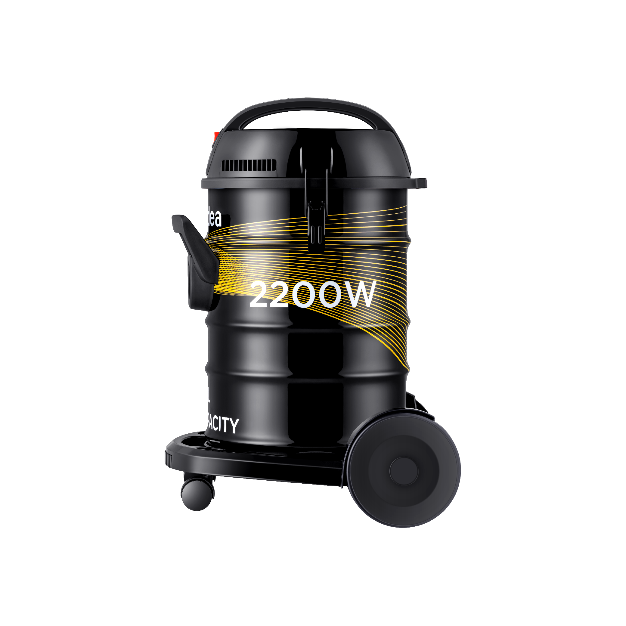 Midea Drum Vacuum Cleaner - Black