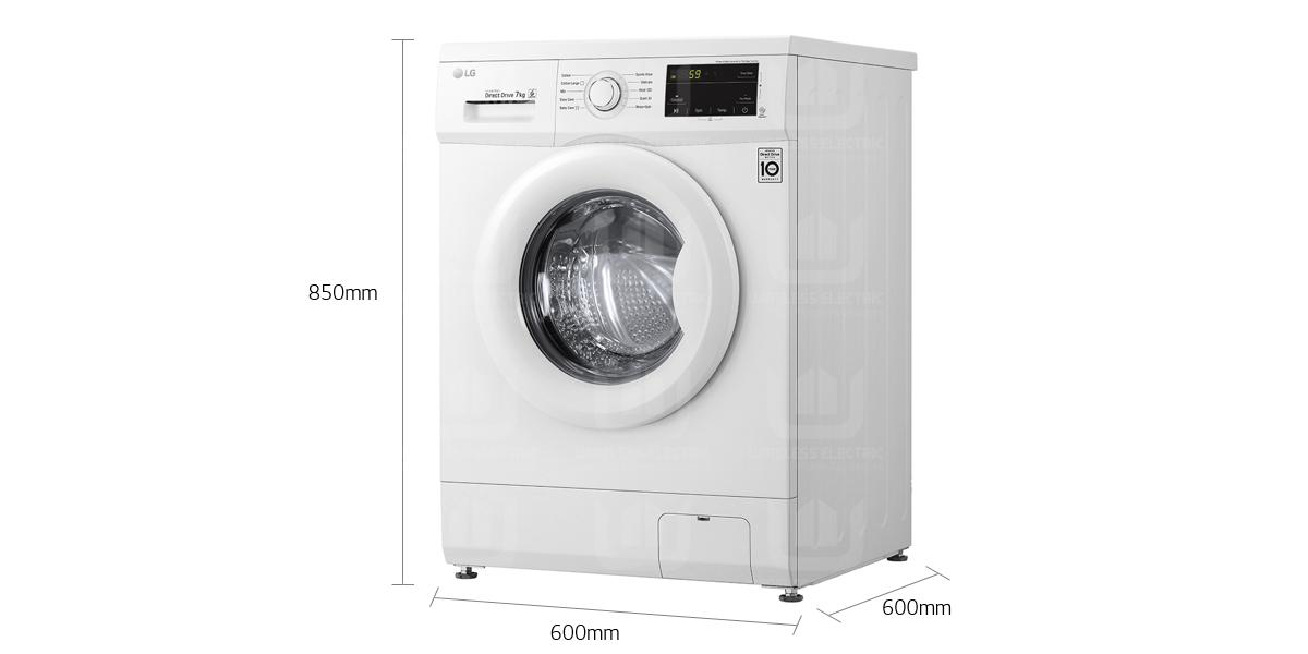 LG Washing Machine White - 7Kg