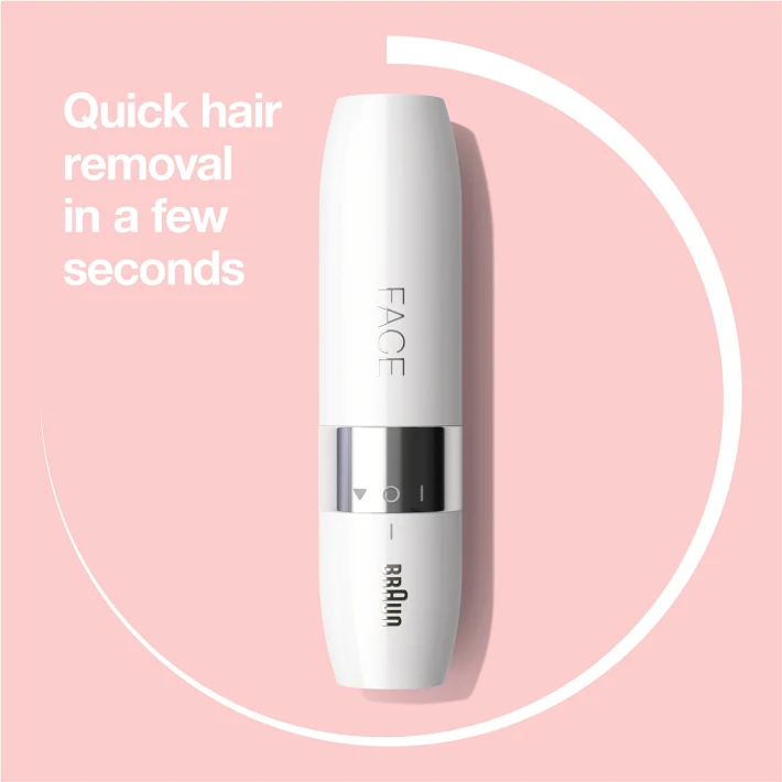 Braun Face Mini hair remover With Smartlight