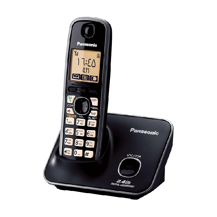 Panasonic Digital Cordless Telephone 2.4GHz KX-TG3711BX - Black