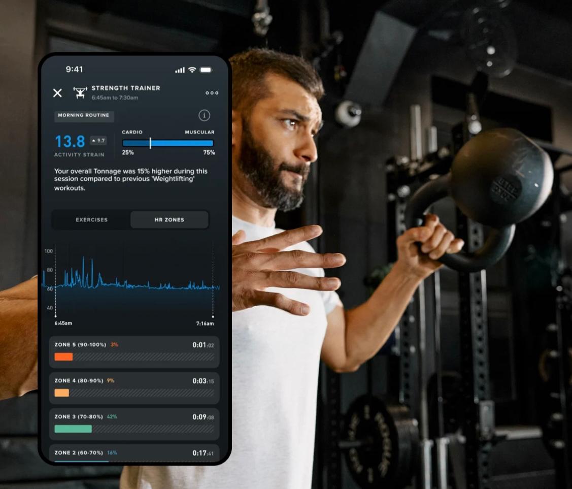 WHOOP Peak 5.0  Health and Fitness Tracker