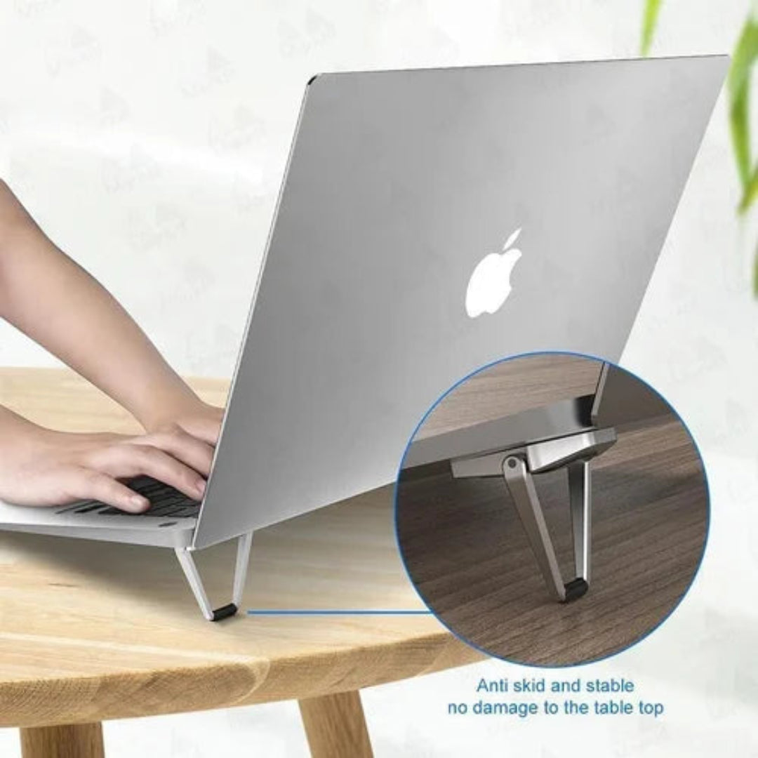 Metal Foldable Laptop Stand For Laptop, Adjustable