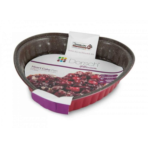 Dorsch Non-Stick Heart Cake Pan - 28cm